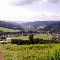 Widok na dolną stację kolejki na Górę Żar, Agnieszka Bierowiec