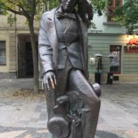 Bratysława - Andersen na jednej z ulic, Adam Prończuk