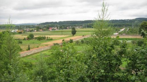 muzuem św. Kingi w Starym Sączu - widok z okna na pole papieskie, Dariusz Cieśla