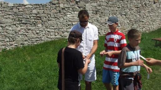 Jerzy Dudek na zamku w Chęcinach, Andrzej Surma