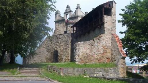 Nowy Sącz ruiny zamku, monika