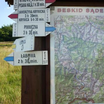 Rozwidlenie znaków na Hali Łabowskiej, Teresa Nowak