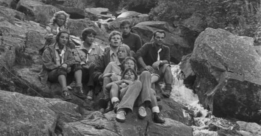 3. 1973 Sudety, obóz wędrowny - zdjęcie