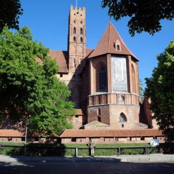 ..tu był Posąg Malborskiej Madonny zniszczony w 1945 roku.., Zbyszek Mat