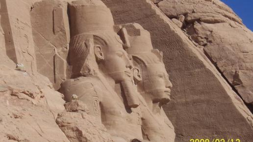 Świątynia w Abu Simbel, Edyta G.