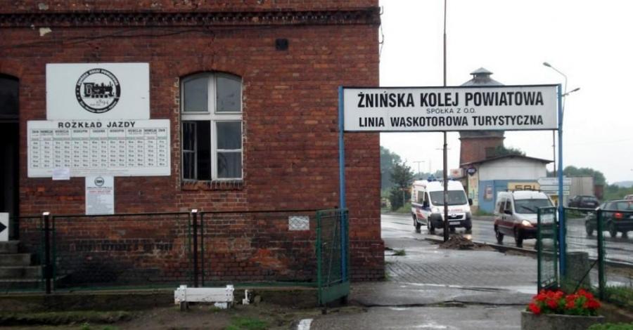 Żnin - Gąsawa kolejką wąskotorową - zdjęcie