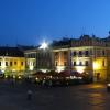 Starówka w Zamościu nocą