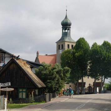..Swornegacie - widok na kościół.., Zbyszek Mat