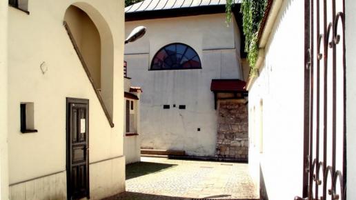 ..dziedziniec synagogi.., Zbyszek Mat