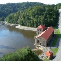 elektrownia wodna i Bóbr poniżej zapory, Sylwester Jędrzejczak