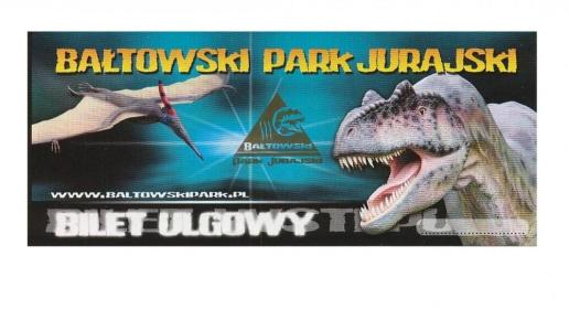 Bałtów - bilet wstępu - awers, Sylwester Jędrzejczak