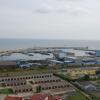 Widok na port z wieży Domu Rybaka , Tomek