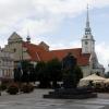 Wejherowo - widok z Rynku na Kolegiatę pw. Trójcy Przenajświętszej z roku 1644, Zbyszek Mat