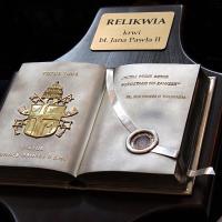 Relikwia Jana Pawła II w Kalwarii Zebrzydowskiej