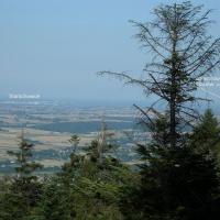 widok z platformy nad gołoborzem, Sylwester Jędrzejczak