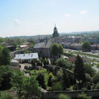 widok na Kościół Św.Trójcy z 1308r., Roman Świątkowski