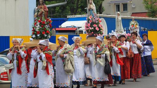 Boże Ciało w Ślemieniu