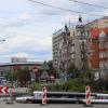 Rynek, w tle Spodek
