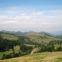widok z przełęczy Rozdziela, Roman Świątkowski