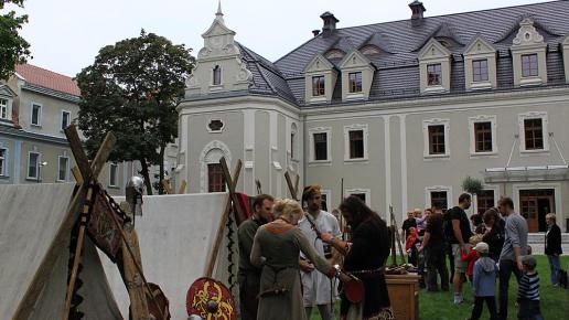 Piknik rycerski na zamku w Lublińcu