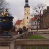 Zamek w Pszczynie - na schodach, Tadeusz Walkowicz