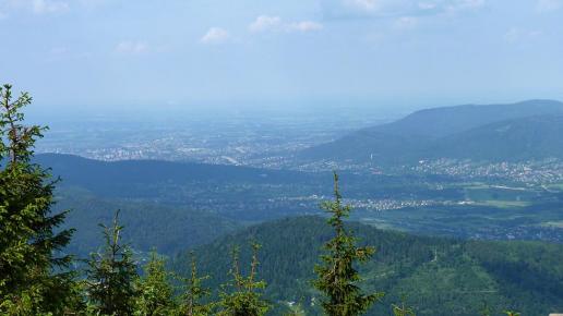 Bielsko Biała i okolice - widok ze Skrzycznego, Krzysztof Ch.