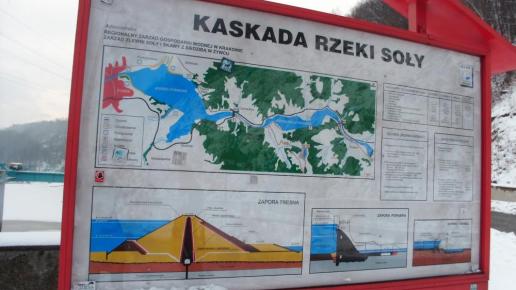 Zapora w Tresnej ta i 9 fot kolejnych, mokunka
