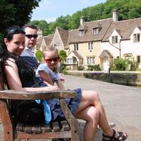 Castle Combe, z bratem