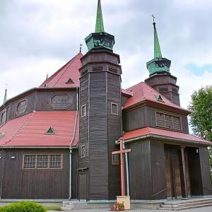 Drewniany kościół w Zabrzu