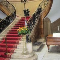 schody Pałacu Kawalera - obecnie hotel, Roman Świątkowski