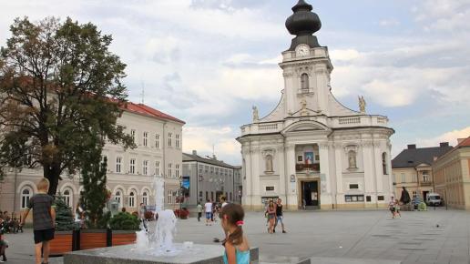 Rynek w Wadowicach