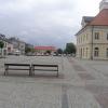 Rynek z ratuszem., Edward Krężel