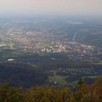 Widok z wieży - Manhatan Ustroń, Tadeusz Walkowicz