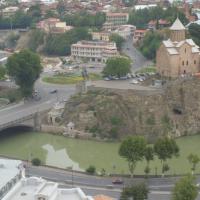 Widok na Świątynię Metechi, Tadeusz Walkowicz