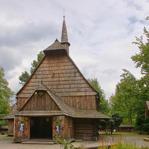 Drewniany kościół w Katowicach