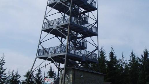 Wieża widokowa na szczycie Czantorii, Danusia