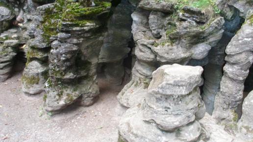 Groty Mechowskie, mokunka