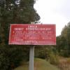 tablica informacyjno-ostrzegawcza, Danusia