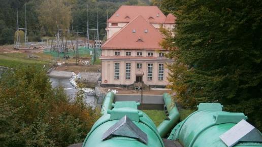 widok z góry na elektrownię, Danusia