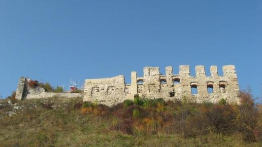 Rabsztyn - te bardzo malownicze ruiny, w urokliwym otoczeniu, Danuta