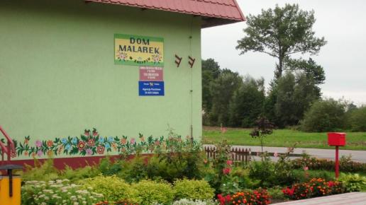 Dom Malarek Zalipie, mokunka