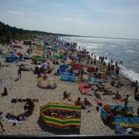 Międzyzdroje plaża, Katarzyna Jamrozik