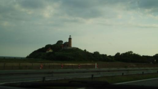 widok z mostu nad Wielkim Bełtem, Danusia