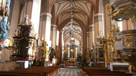 wnętrze archikatedry we Fromborku, Danusia