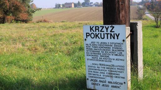 Krzyż pokutny w Pruchnej