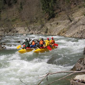 Majowy Rafting na Ukrainie - zdjęcie
