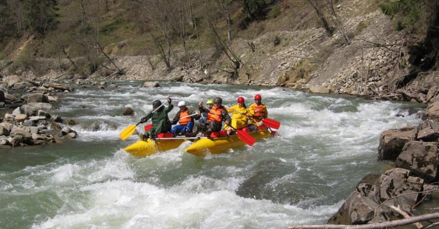 Majowy Rafting na Ukrainie - zdjęcie