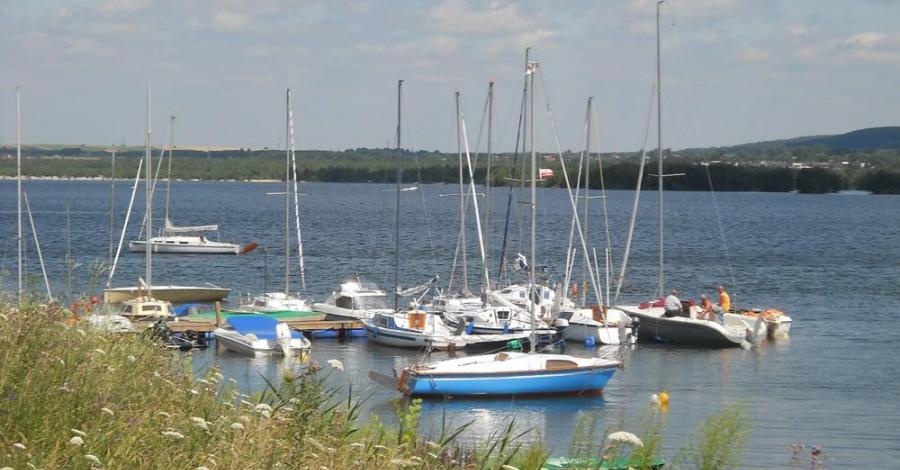 Wycieczka rowerowa nad Zbiornik Wodny Kuznica Warężyńska w Dąbrowie Górniczej (Pogoria IV) - zdjęcie