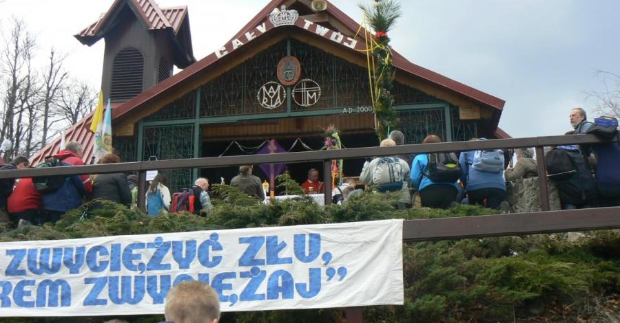 Niedziela Palmowa na Groniu Jana Pawła - zdjęcie