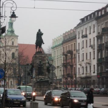 Plac Matejki, mokunka